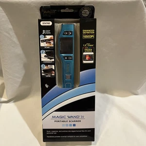 New Sealed Box VuPoint ST470T Magic Wand IV Portable Scanner Blue - Picture 1 of 7