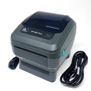 Zebra ZP500 Plus Thermal Label Printer USB Tested & Fully Working Cosmetic Wear - Picture 1 of 9