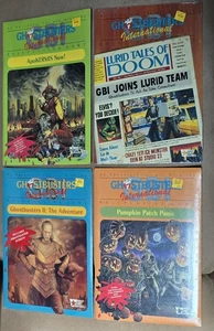 4 Ghostbusters International 8½x11" Pumpkin Panic ApolKERMIS Lurid Doom RPG Game - Picture 1 of 14