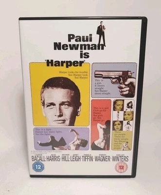 HARPER DVD 1966 Paul Newman Lauren Bacall Uk Dvd - Image 1 of 4