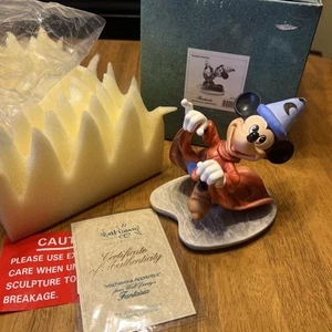 WDCC Disney Statue Fantasia Mickey Mischievous Apprentice 410160 RARE M - Bild 1 von 8