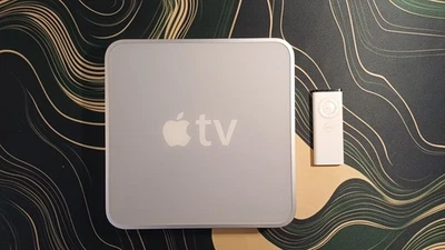 Apple TV 1. Generation A1218, 160 GB – Mit Fernbedienung, sauber, sofort einsatz - Bild 1 von 4