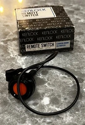 NEW Kenlock Remote Release Switch for Canon & Olympus 8mm Movie Film Cameras - Image 1 of 2