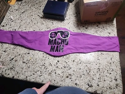 Bolso Cinturón WWE Shop Macho Hombre Solo Sin Cinturón Foto 1 de 4