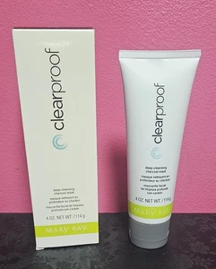 Mary Kay Clear Proof Deep Cleansing Charcoal Mask - Full Size 4 oz - NIB - Picture 1 of 9
