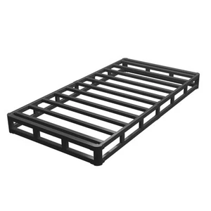 6 Inch Bed Frame Twin Size with Round Corner Edges, Low Profile Floor Bed Fra... - Picture 1 of 8