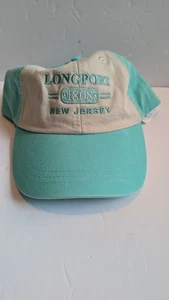 Sombrero Longport NJ con correa de visera trasera verde azulado 1808 - Imagen 1 de 5