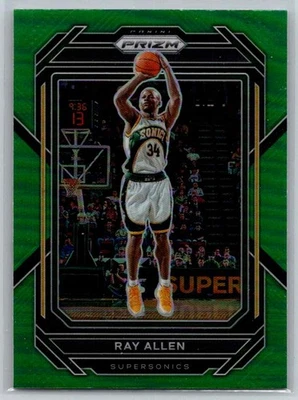 Panini Prizm #278 Ray Allen Prizms 2022-23 verde Foto 1 de 2