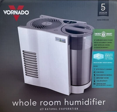 Humidificador de apagado automático evaporativo inteligente Vornado Evdc 300 Energy Foto 1 de 4