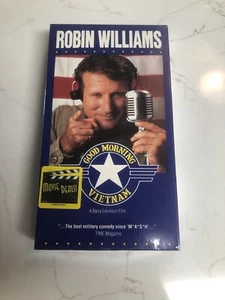 🔥Good Morning Vietnam VHS SEALED Touchstone Pictures Robin Williams🔥RARE🪖 - Picture 1 of 5