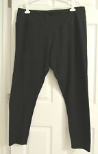 Women's Women with Control Tall Tummy Control Leggings w/No Side Seam-Black-2XT