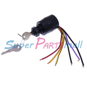 Ignition Key Switch 6 Wire 17009A2 17009A5 Fits For Mercury Outboard MP41070-2 - Picture 1 of 5