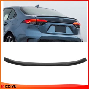 For 2020-2022 Toyota For Corolla Sedan Factory Style Trunk Spoiler Unpainted ABS - Picture 1 of 9