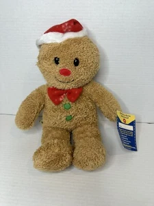 NEW Build A Bear 17" Gingerbread Boy Plush Stuffed Animal Christmas W/Tag - Picture 1 of 3