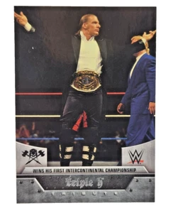 2016 Topps WWE Road to WrestleMania Triple H Tribute #2 Campeón Intercontinental - Imagen 1 de 2