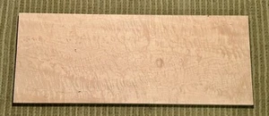 Curly Quilted Tiger Hard Maple Lumber 24" x 9-3/8" x 13/16" Luthier - Picture 1 of 2