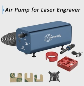 Kit de asistencia de aire Creality 1-18L/min flujo de aire para cortador grabador láser - Stock de EE. UU. - Imagen 1 de 15