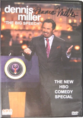 Dennis Miller: The Big Speech( DVD 2010 )Cover Art Autograph T 75 - Image 1 of 4