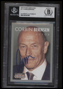 2015 Panini Americana #17 Corbein Bernsen Auto BAS Slab Beckett BAS Slab - Picture 1 of 2