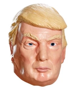 Donald Trump Latex Mask Cosplay Prop Soft Emulsion Masks For Halloween Party - Picture 1 of 2