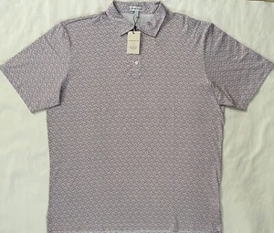 Herren Peter Millar Crown Pilot Mill Surfen's Up bedruckt Poloshirt XL UVP $ 115 MS2 - Bild 1 von 5