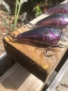 Custom Painted Crankbait Cherry Copper Chrome 2.5 Silent - Picture 1 of 7