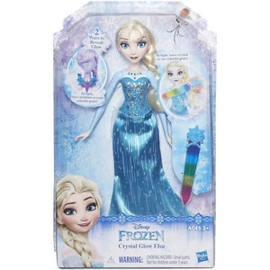 DISNEY FROZEN CRYSTAL GLOW ELSA 10" DOLL BRAND NEW IN BOX - Picture 1 of 3