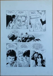 GIOVANNI FREGHIERI - ORIGINAL TABELLE veröffentlicht auf L'Eternauta - Bild 1 von 1