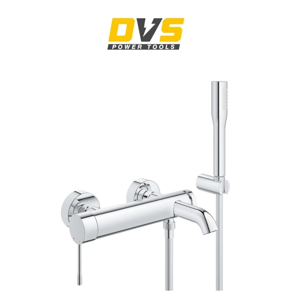 Grohe 33628001 Essence Single-lever bath/shower mixer 1/2″