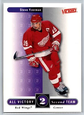 1999-00 Upper Deck Victory Steve Yzerman All Victory Second Team #320 - Image 1 of 2