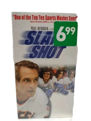 Slap Shot Paul Newman VHS 2002 Restored Soundtrack Original 1977 Movie - Image 1 of 2