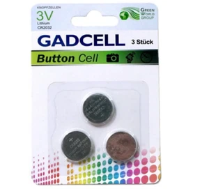 Coin Cell Batteries CR2032 3V 3 x 3 Pack Lithium - Picture 1 of 1