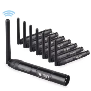 Controlador Inalámbrico DMX512 Receptor Transmisor 2.4G ISM Dif Comunicación Dista - Imagen 1 de 22
