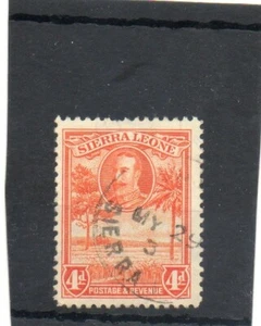 SG 160 SIERRA LEONE 4d USED..CAT £18 - Picture 1 of 1