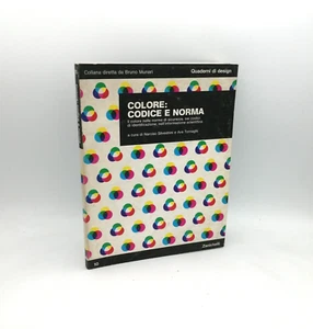"COLORE: CODICE e NORMA" Silvestrini-Tornaghi, Zanichelli 1981 Munari design 10 - Picture 1 of 10