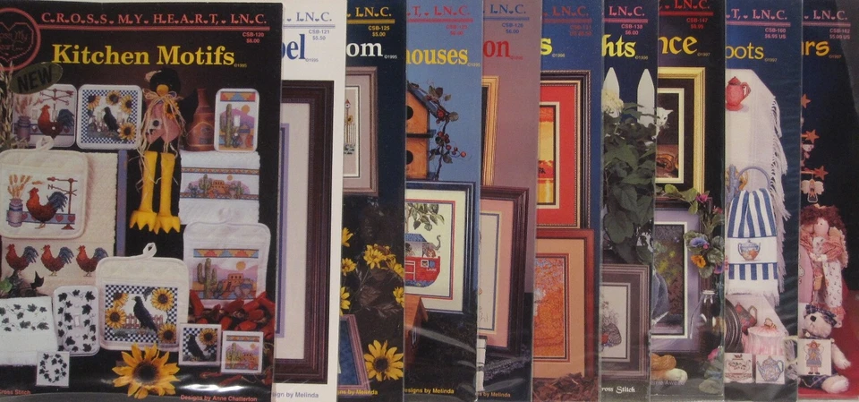 CROSS MY HEART Cross Stitch Patterns, Leaflets and Booklets ~YOU PICK~ #2 - Image 1 of 1