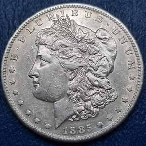 1885 S Morgan Dollar $1 High Grade AU - UNC #72635 - Picture 1 of 2