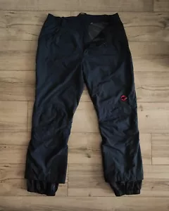 Mammut DryTech Herren schwarz Ski Schnee Hose Größe 54 / US 36 - Bild 1 von 9