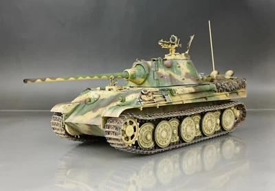 1/35 Built WWII German Panther Ausf.F Tank Model w/Night Vision Device - Image 1 of 4