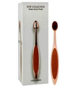 NEW Artis Elite Collection Oval 4 Makeup Brush Rose Gold Medium Contour Blush - Picture 1 of 2