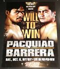 Manny Pacquiao vs Marco Antonio Barrera Round 2  Match Poster