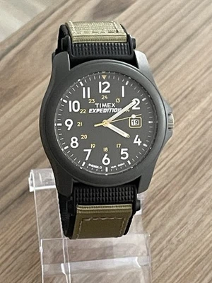TIMEX Expedition Indiglo T42571 Mens Watch, 36mm Face, Quartz, Light not working - Image 1 of 4