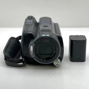 Sony HDR-SR12 Black 120GB Camcorder w/ Battery Tested Works From Japan Video HD - Picture 1 of 6