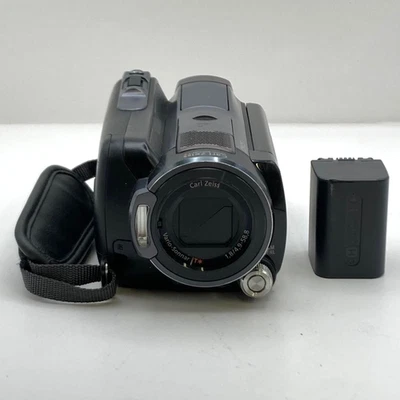 Sony HDR-SR12 Black 120GB Camcorder w/ Battery Tested Works From Japan Video HD - Image 1 of 4