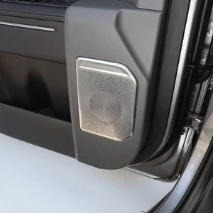 Cubierta decorativa de altavoz de audio de puerta lateral de acero inoxidable 4 piezas para Kia Tasman - Imagen 1 de 11