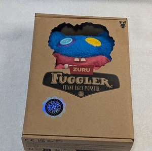 Fuggler Chaos Crew Stinkgesicht Plüsch lustiges hässliches Monster von Zuru, blau - Bild 1 von 9