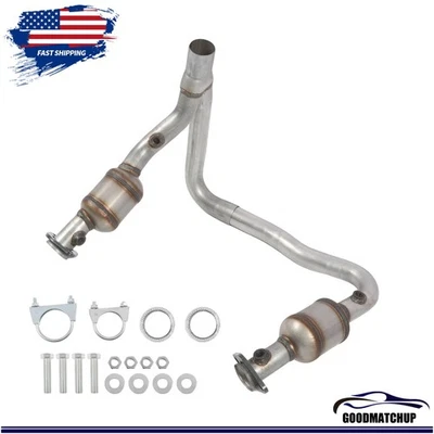For 2004-2010 06-09 Dodge Dakota Mitsubishi Raider 3.7L 4.7L Catalytic Converter - Image 1 of 4