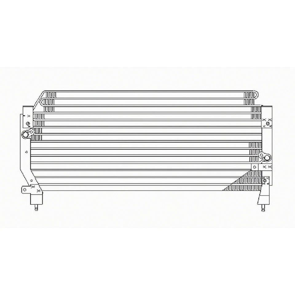 Condensador de aire acondicionado para camioneta Toyota T100 1994-1998 8846034020 Foto 1 de 1
