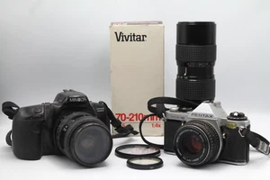 Pentax Me Super 35mm + Minolta Dynax 500si - ungetestete Kamera Konvolut Restposten - Bild 1 von 15