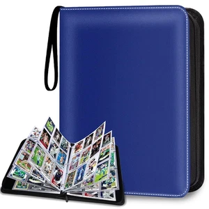 900 Pockets Trading Card Album Folder, Baseball Card Binder with Sleeves, Col... - Picture 1 of 9